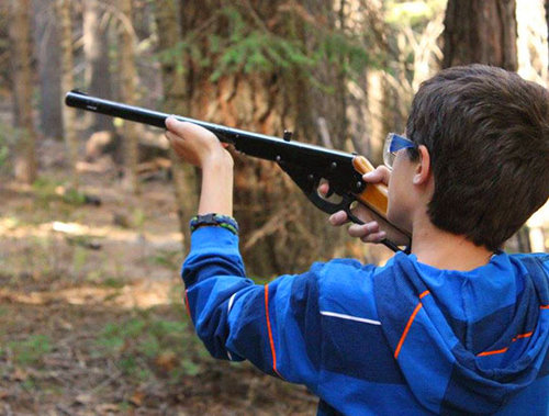 BB Gun Range at Sugar Pine Christian Camps