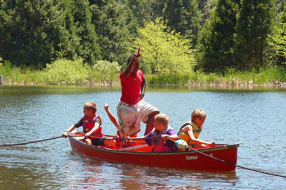 Canoeing at Timber Mountain