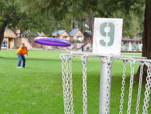 Disc Golf at Sugar Pine Christian Camps