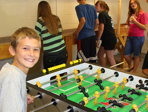 Game Room at Sugar Pine Christian Camps