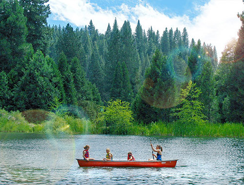 Ponds at Sugar Pine Christian Camps