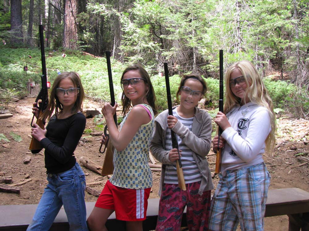 BB Guns at Kid's Camp