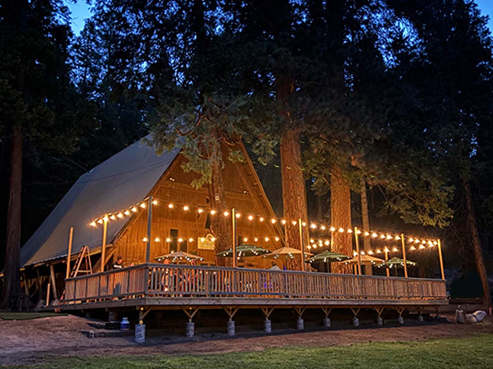 TM Deck at Night