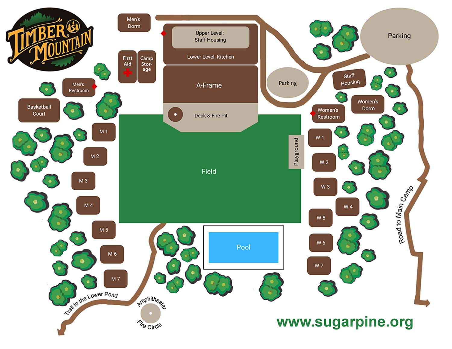 Timber Mountain 2025 Map Timber Mountain 2025 Map