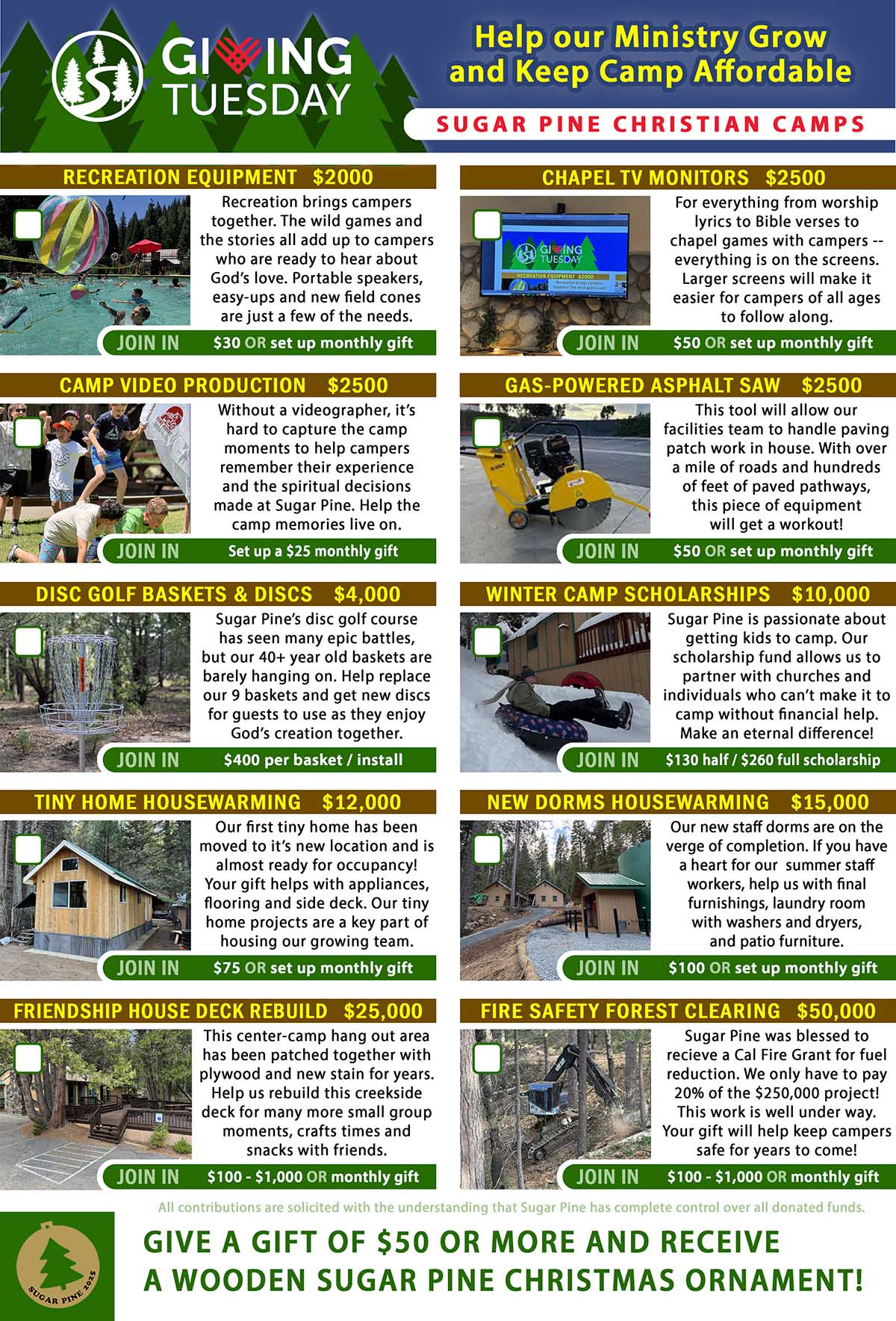 Giving Tuesday Opportunities